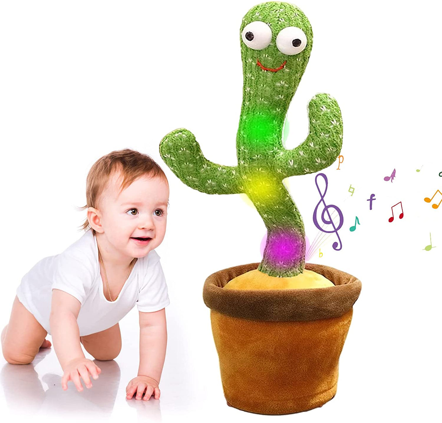 Cute Dancing and Talking Cactus Toy