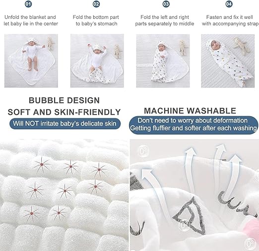 Newborn Baby Safe Cover Blanket