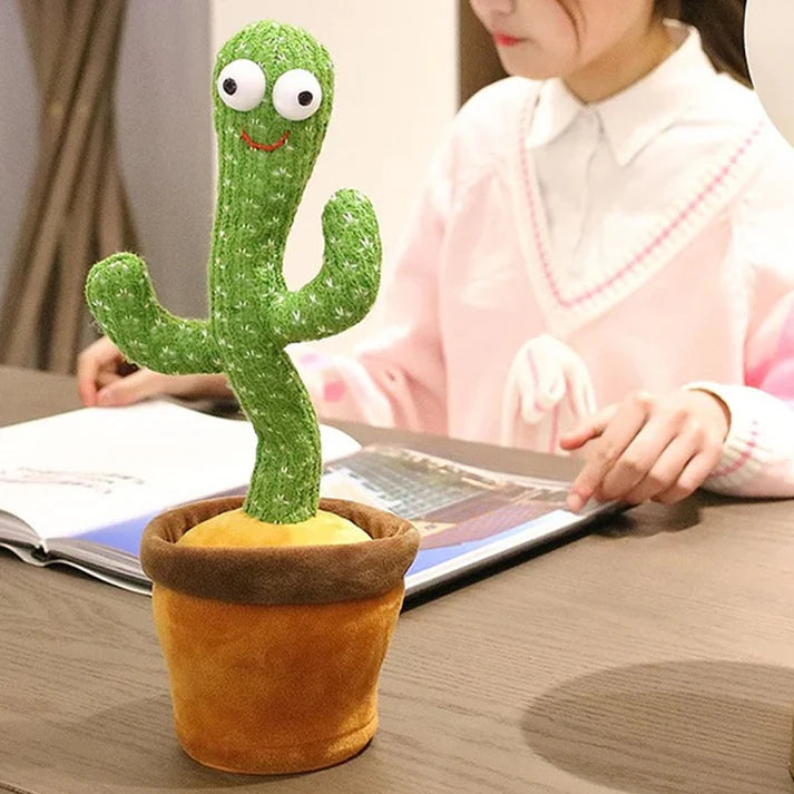 Cute Dancing and Talking Cactus Toy