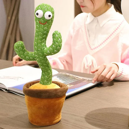 Cute Dancing and Talking Cactus Toy