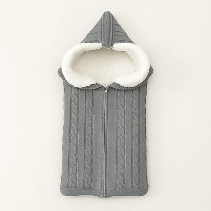 Wool - Zipper Carry Nest - Grey