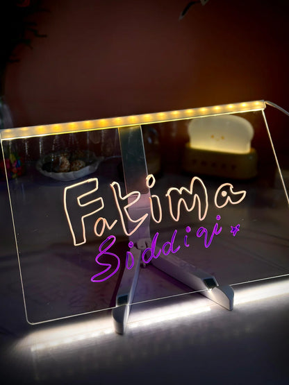 Led Glowing Drawing Board
