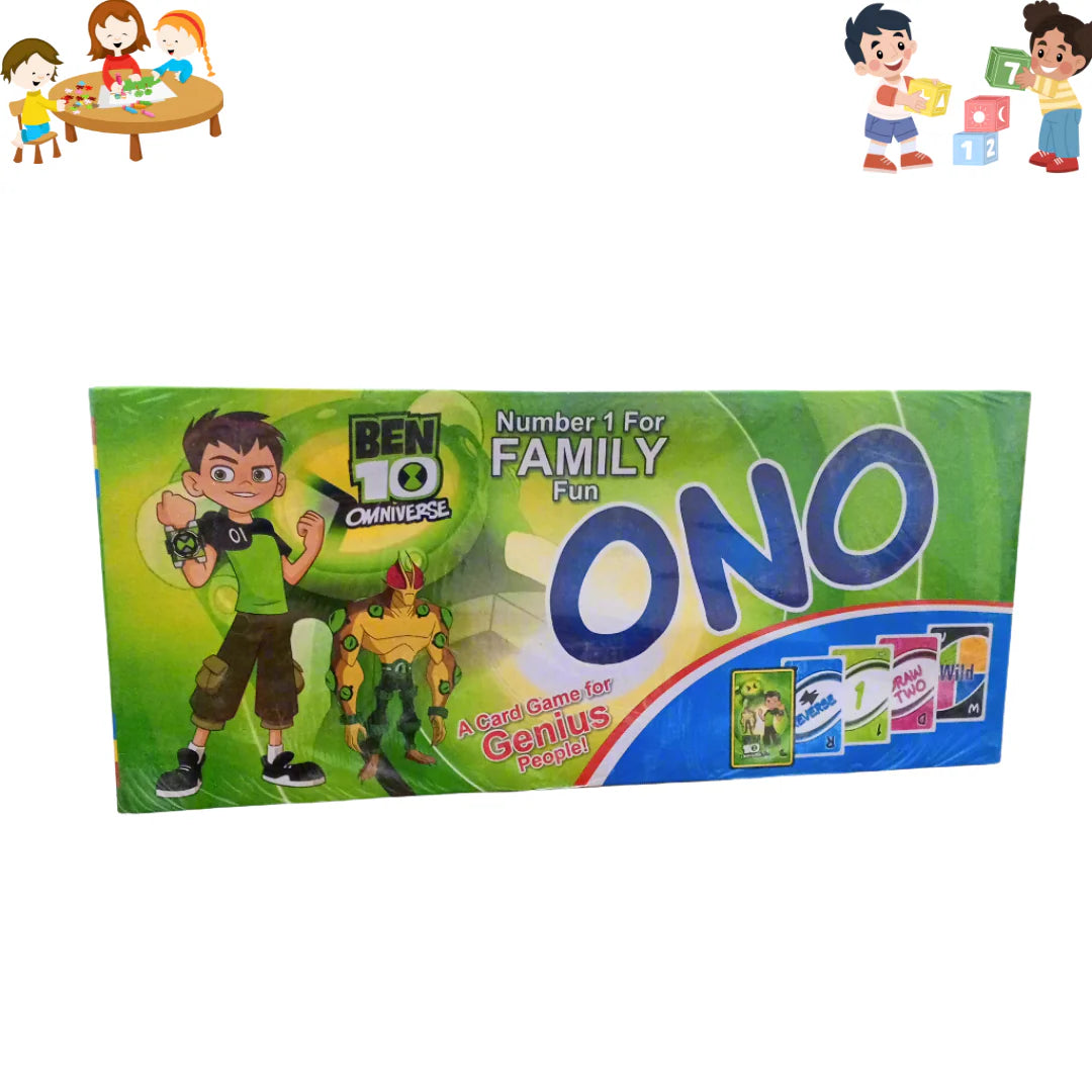 ONO - Family Fun Card Game - Ben 10