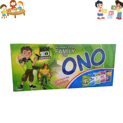 ONO - Family Fun Card Game - Ben 10