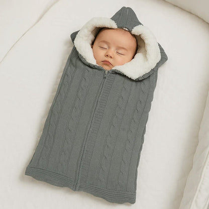 Wool - Zipper Carry Nest - Grey